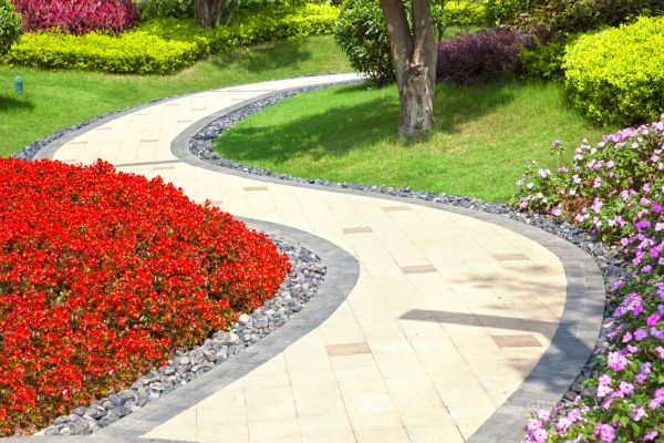Garden Walkway Installation in Simi Valley