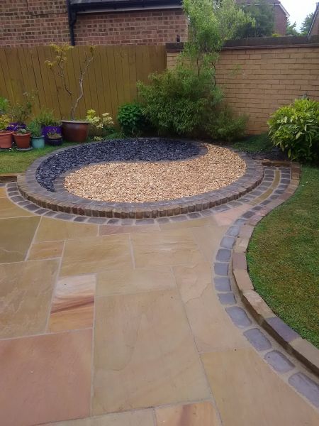 Sandstone Patio Installation in Simi Valley
